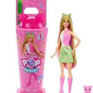 Barbie "POP" Reveal Shake Series Doll&Accessories Set,Scented Bright Bunny Doll